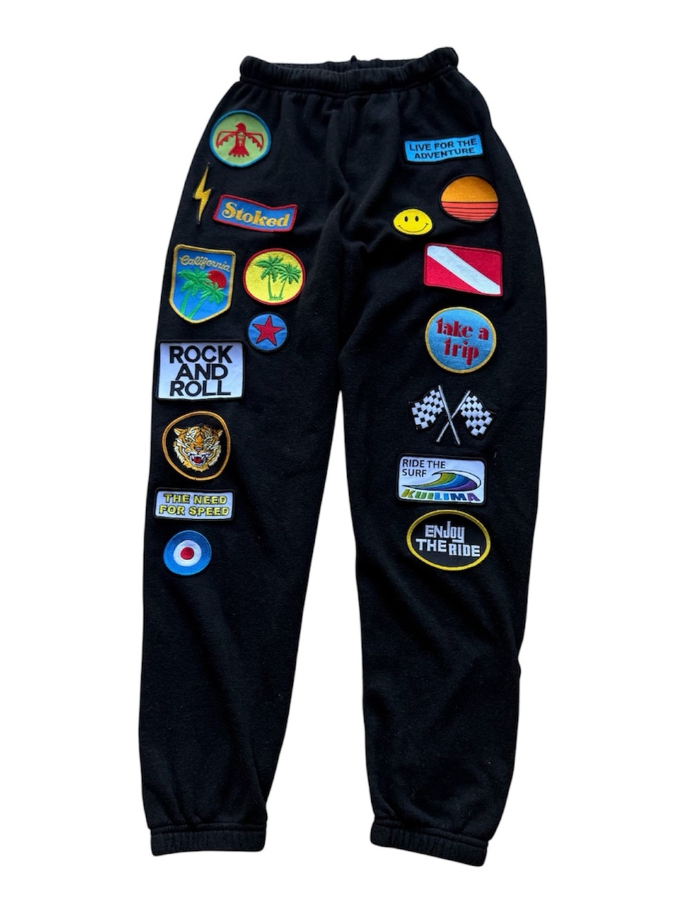Aviator Nation patched sweatpants excellent condition XS
